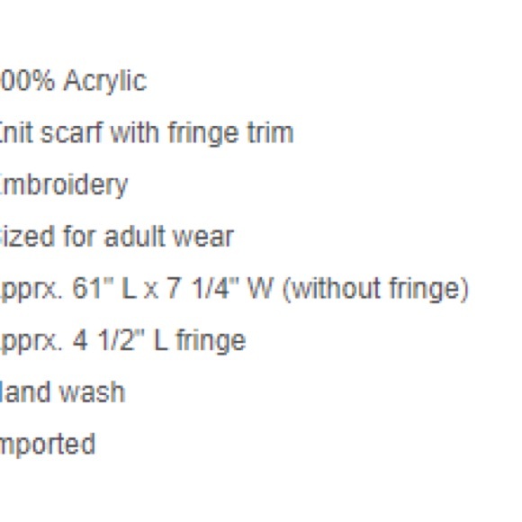 Gryffindor Reversible Scarf - Picture 4 of 4